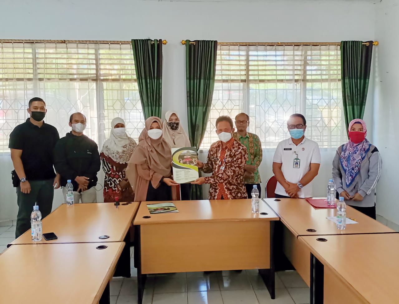 FAPERTA UPP TANDATANGANI NOTA KERJA SAMA DENGAN DKPP ROHUL
