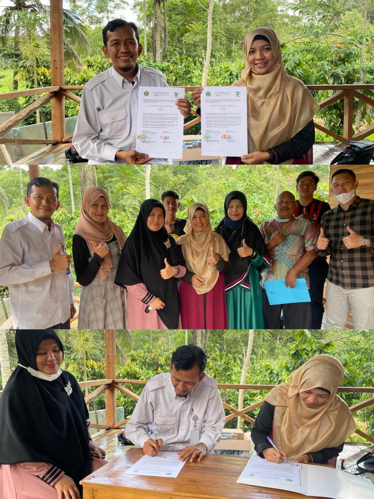 MOU ANTARA FAPERTA UPP DENGAN FARUQ FARM PAYAKUMBUH SERTA PELEPASAN MAHASISWA MAGANG