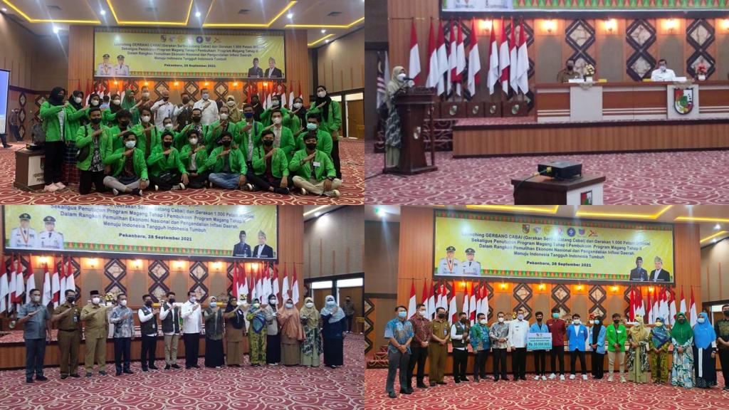 LAUNCHING GERBANG CABAI DAN PELEPASAN MAHASISWA FP UPP MAGANG