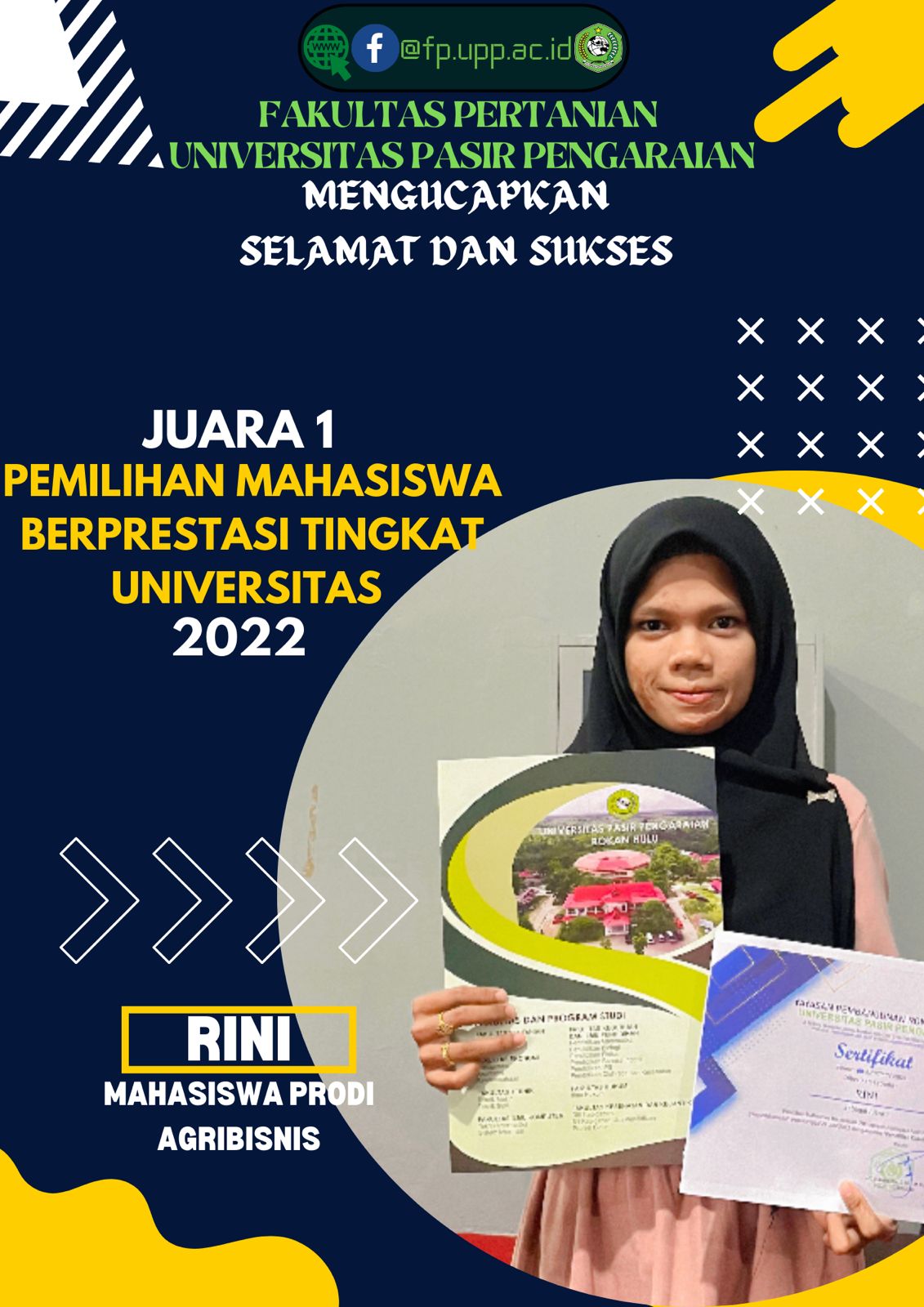 PEMILIHAN MAHASISWA BERPRESTASI (PILMAPRES) TINGKAT UNIVERSITAS