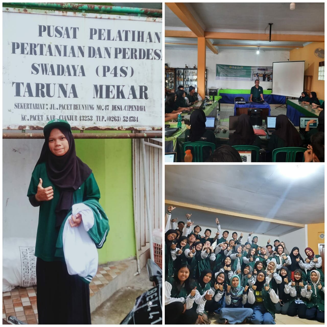 RINI, MAHASISWA PROGRAM STUDI AGRIBISNIS FAKULTAS PERTANIAN UNIVERSITAS PASIR PENGARAIAN MENGIKUTI PROGRAM MAGANG DAN STUDI INDEPENDEN BERSERTIFIKAT (MSIB) DI YAYASAN EDUFARMERS INTERNASIONAL YANG BERLOKASI DI P4S TARUNA MEKAR, CIANJUR, JAWA BARAT.