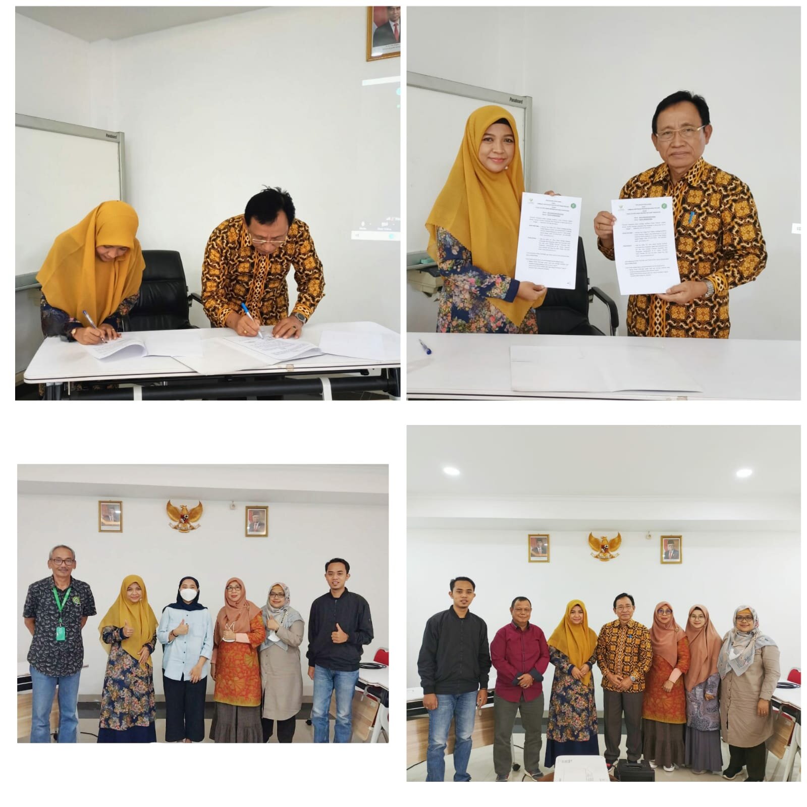 FAKULTAS PERTANIAN SECARA RESMI MENANDATANGANI PERJANJIAN KERJASAMA DENGAN LEMBAGA SERTIFIKASI PROFESI PERTANIAN ORGANIK (LSPPO) PADA KAMIS, 22 SEPTEMBER 2022 DI WISMA SDM PERTANIAN JAKARTA.