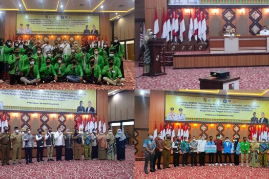 LAUNCHING GERBANG CABAI DAN PELEPASAN MAHASISWA FP UPP MAGANG