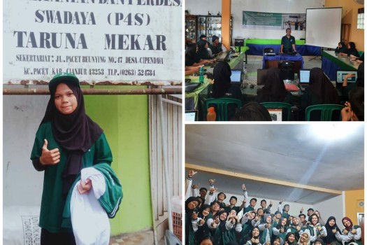 RINI, MAHASISWA PROGRAM STUDI AGRIBISNIS FAKULTAS PERTANIAN UNIVERSITAS PASIR PENGARAIAN MENGIKUTI PROGRAM MAGANG DAN STUDI INDEPENDEN BERSERTIFIKAT (MSIB) DI YAYASAN EDUFARMERS INTERNASIONAL YANG BERLOKASI DI P4S TARUNA MEKAR, CIANJUR, JAWA BARAT.